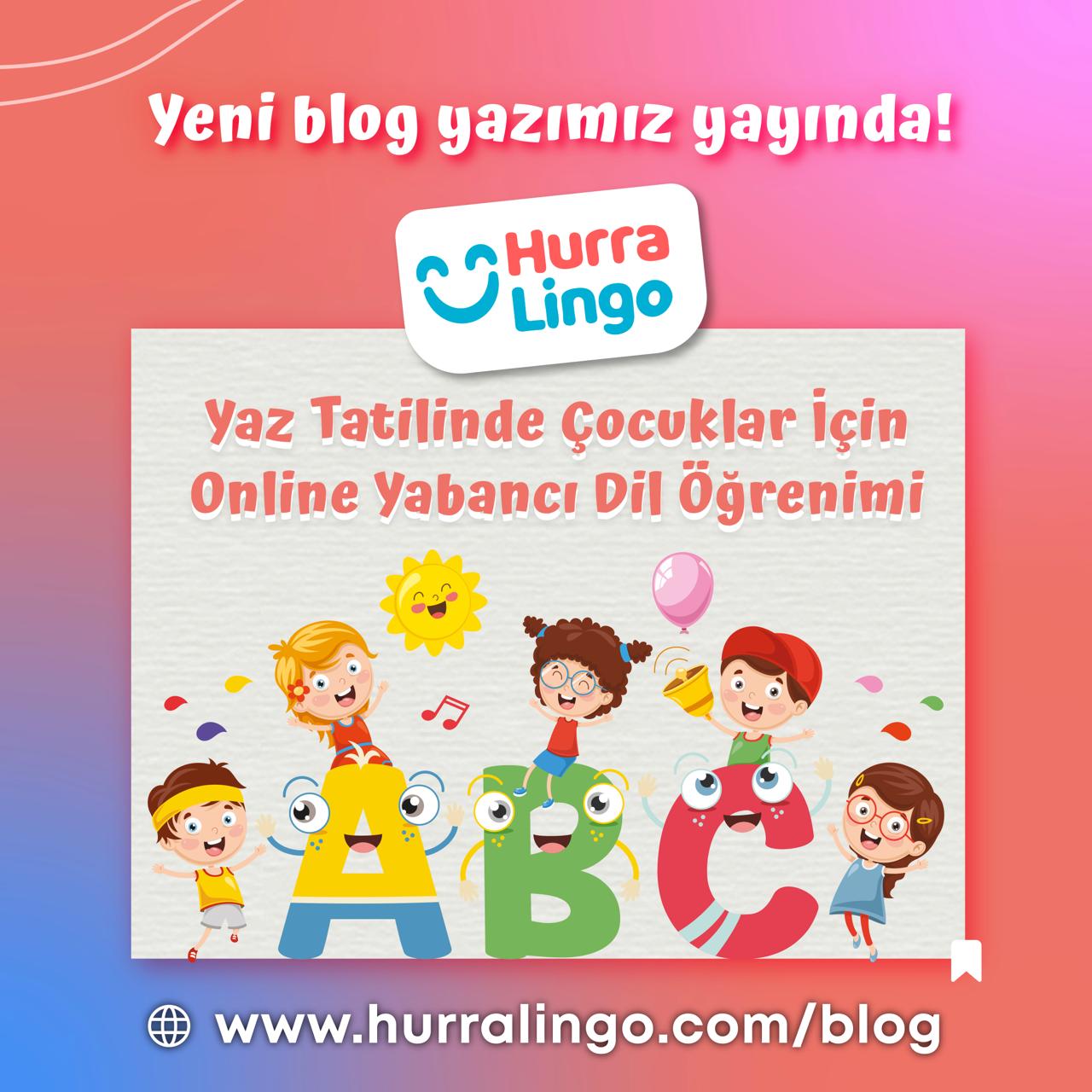 Yaz Tatilinde Çocuklar İçin Online Yabancı Dil