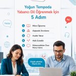 Yoğun Tempoda Yabancı Dil Öğrenme için 5 Adım